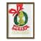 24" The Grinch Merry Grinchmas Wreath Framed Print